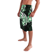 Plumeria Tribal Tattoo Lavalava Green Polynesian Pattern LT9 - Polynesian Pride