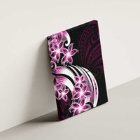 Plumeria Tribal Tattoo Canvas Wall Art Pink Polynesian Pattern LT9 - Polynesian Pride