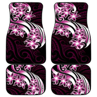 Plumeria Tribal Tattoo Car Mats Pink Polynesian Pattern LT9 - Polynesian Pride