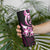 Plumeria Tribal Tattoo Skinny Tumbler Pink Polynesian Pattern