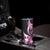 Plumeria Tribal Tattoo Skinny Tumbler Pink Polynesian Pattern