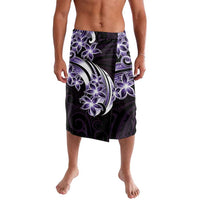 Plumeria Tribal Tattoo Lavalava Purple Polynesian Pattern LT9 Purple - Polynesian Pride