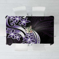 Plumeria Tribal Tattoo Tablecloth Purple Polynesian Pattern LT9 Purple - Polynesian Pride