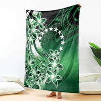 Cook Islands Tattoo Blanket Plumeria Polynesian Pattern LT9 - Polynesian Pride
