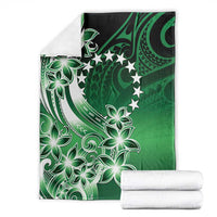 Cook Islands Tattoo Blanket Plumeria Polynesian Pattern LT9 - Polynesian Pride