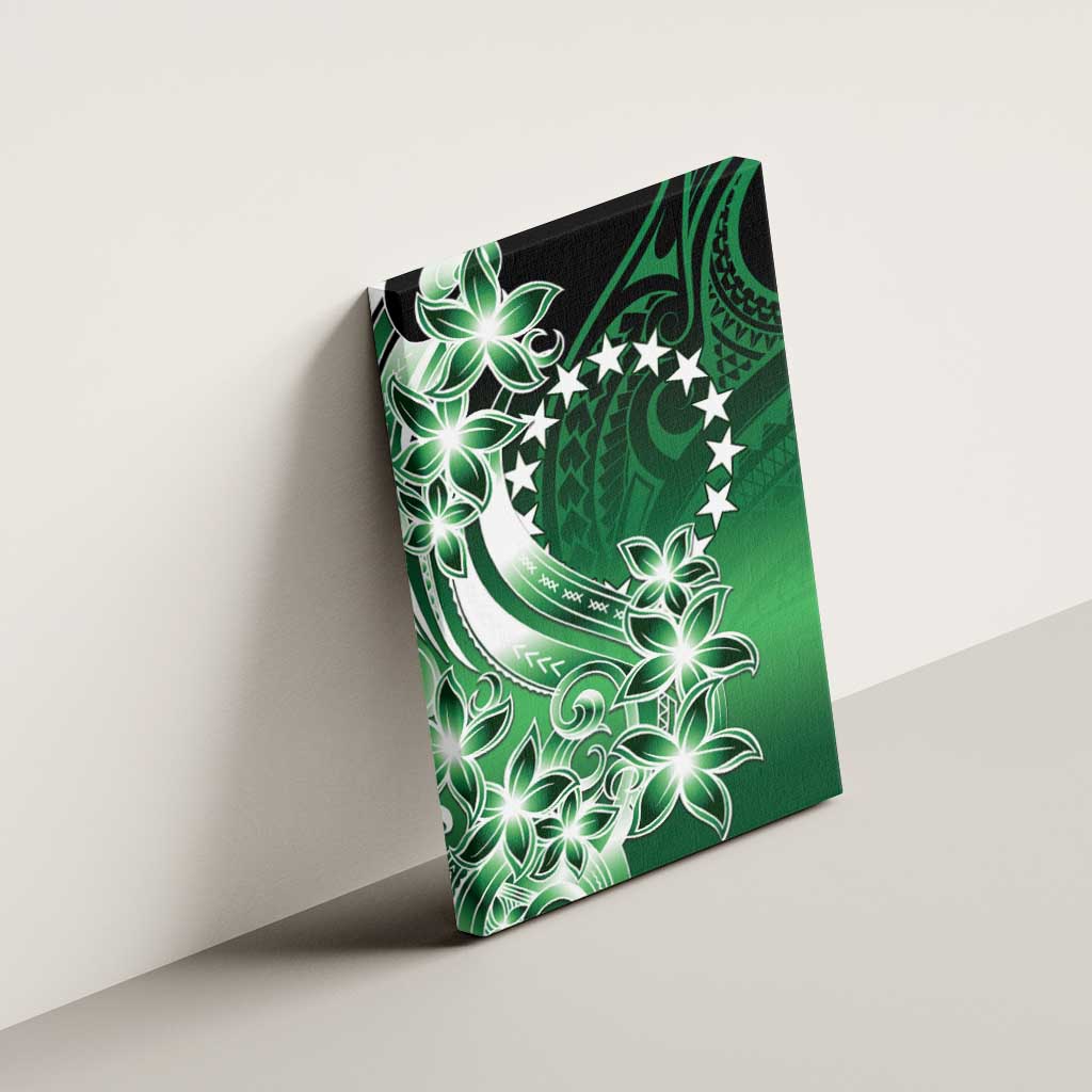 Cook Islands Tattoo Canvas Wall Art Plumeria Polynesian Pattern LT9 - Polynesian Pride