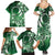 Cook Islands Tattoo Family Matching Summer Maxi Dress and Hawaiian Shirt Plumeria Polynesian Pattern