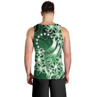 Cook Islands Tattoo Men Tank Top Plumeria Polynesian Pattern LT9 - Polynesian Pride