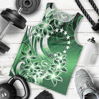 Cook Islands Tattoo Men Tank Top Plumeria Polynesian Pattern LT9 - Polynesian Pride