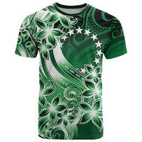 Cook Islands Tattoo T Shirt Plumeria Polynesian Pattern