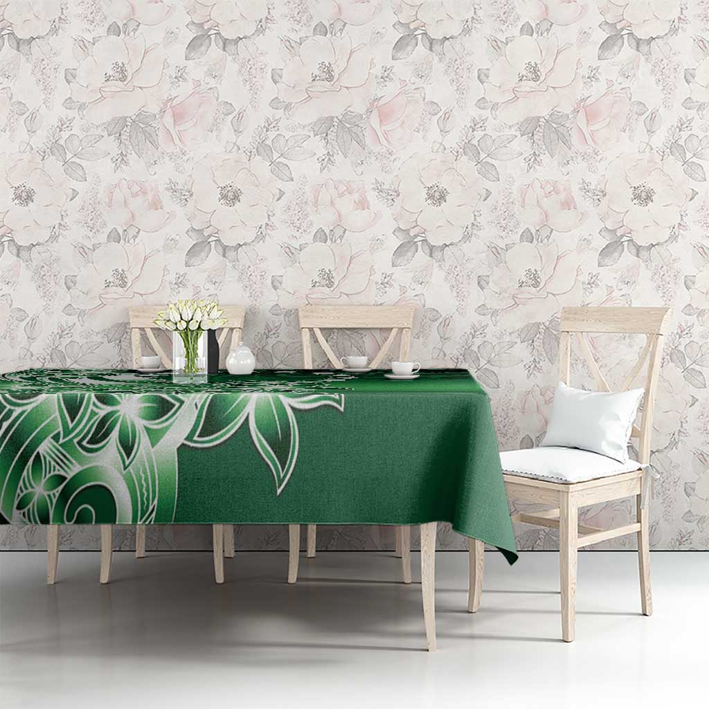 Cook Islands Tattoo Tablecloth Plumeria Polynesian Pattern LT9 - Polynesian Pride