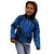 New Zealand Rugby Kid Hoodie Silver Fern All Black Mix Ta Moko Blue Style LT9 - Polynesian Pride