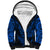 New Zealand Rugby Sherpa Hoodie Silver Fern All Black Mix Ta Moko Blue Style LT9 Unisex Blue - Polynesian Pride