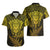 New Zealand Rugby Hawaiian Shirt Silver Fern All Black Mix Ta Moko Gold Style LT9 - Polynesian Pride