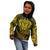 New Zealand Rugby Kid Hoodie Silver Fern All Black Mix Ta Moko Gold Style LT9 - Polynesian Pride