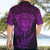 New Zealand Rugby Hawaiian Shirt Silver Fern All Black Mix Ta Moko Purple Style LT9 - Polynesian Pride