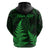 Personalised New Zealand Rugby Hoodie Aotearoa Ka Mate Haka All Black Mix Ta Moko Green Style LT9 - Polynesian Pride