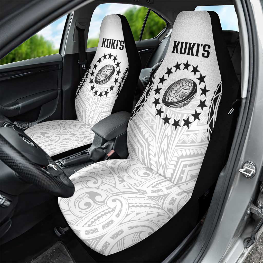 World Rugby Cook Islands Car Seat Cover Kukis Make History - Polynesian Pride