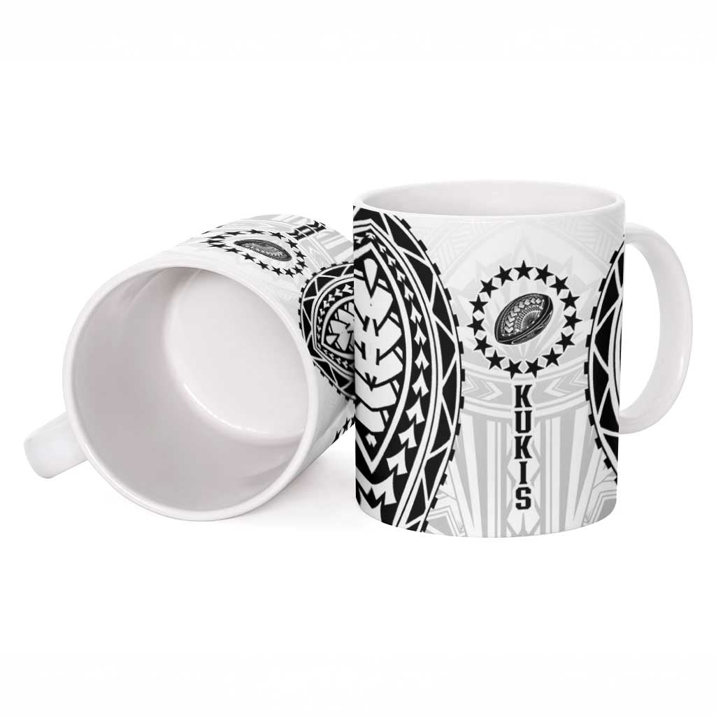 World Rugby Cook Islands Ceramic Mug Kukis Make History - Polynesian Pride