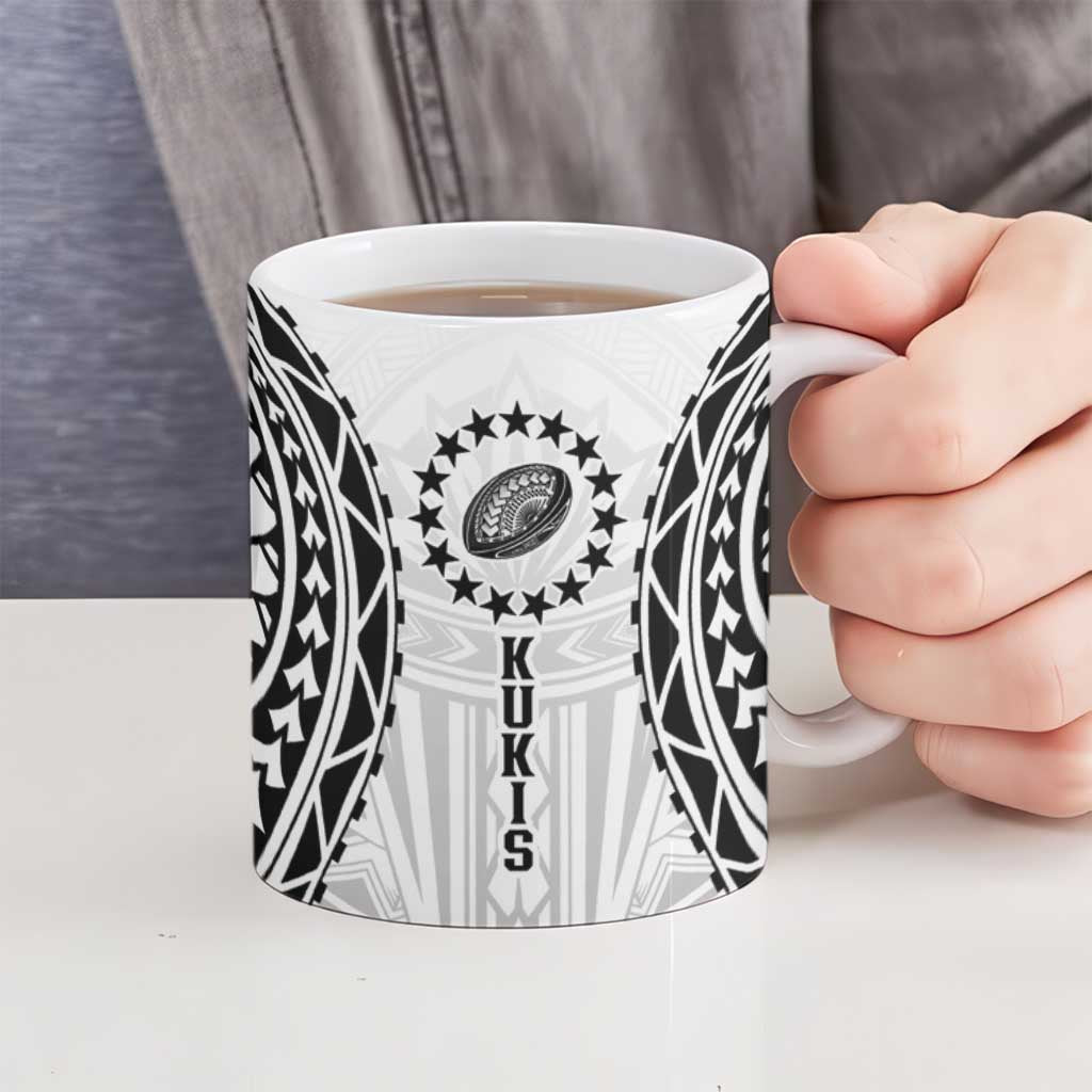 World Rugby Cook Islands Ceramic Mug Kukis Make History - Polynesian Pride
