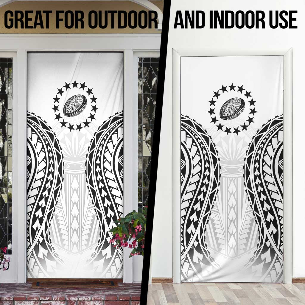 World Rugby Cook Islands Door Cover Kukis Make History - Polynesian Pride