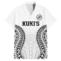 World Rugby Cook Islands Family Matching Off The Shoulder Long Sleeve Dress and Hawaiian Shirt Kukis Make History - Polynesian Pride