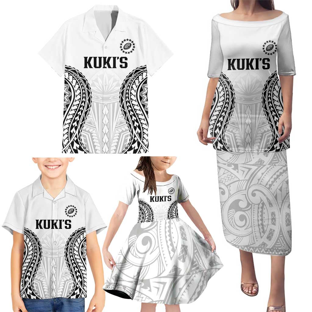 World Rugby Cook Islands Family Matching Puletasi and Hawaiian Shirt Kukis Make History - Polynesian Pride