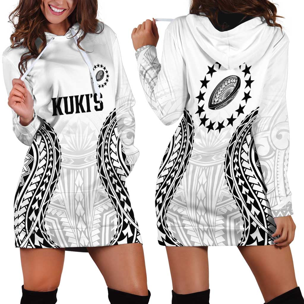 World Rugby Cook Islands Hoodie Dress Kukis Make History - Polynesian Pride