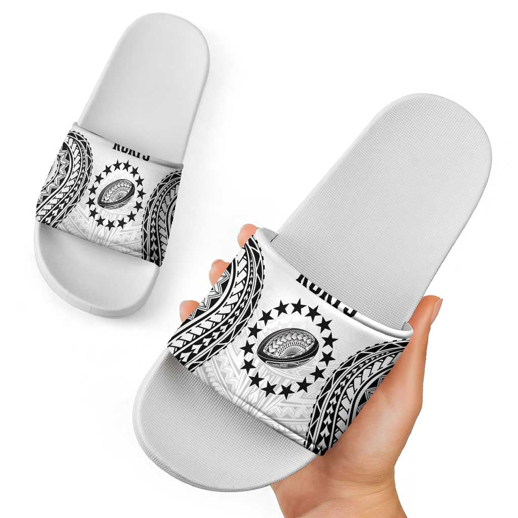 World Rugby Cook Islands Slide Sandals Kukis Make History - Polynesian Pride
