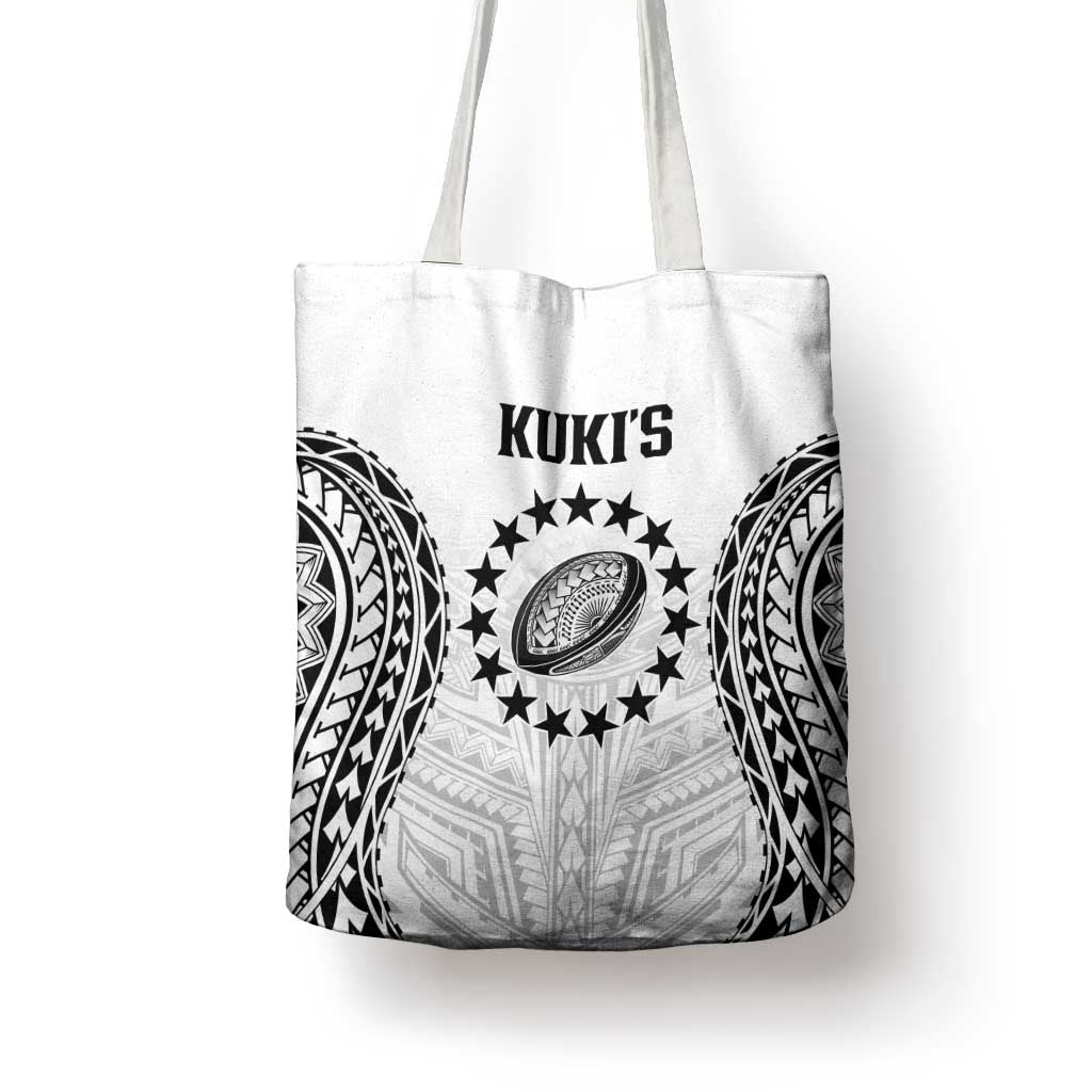 World Rugby Cook Islands Tote Bag Kukis Make History - Polynesian Pride