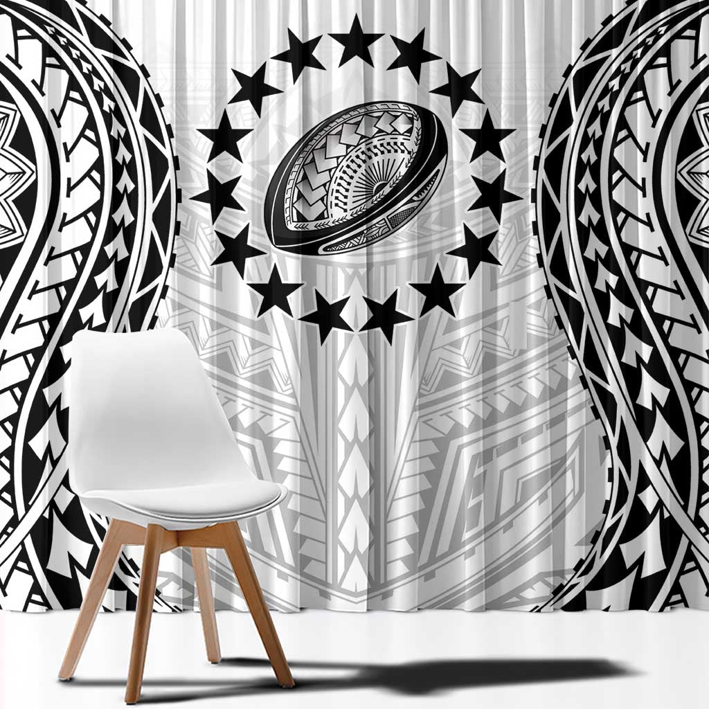 World Rugby Cook Islands Window Curtain Kukis Make History - Polynesian Pride