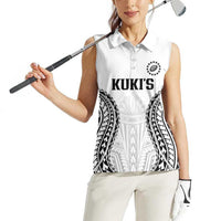 World Rugby Cook Islands Women Sleeveless Polo Shirt Kukis Make History - Polynesian Pride