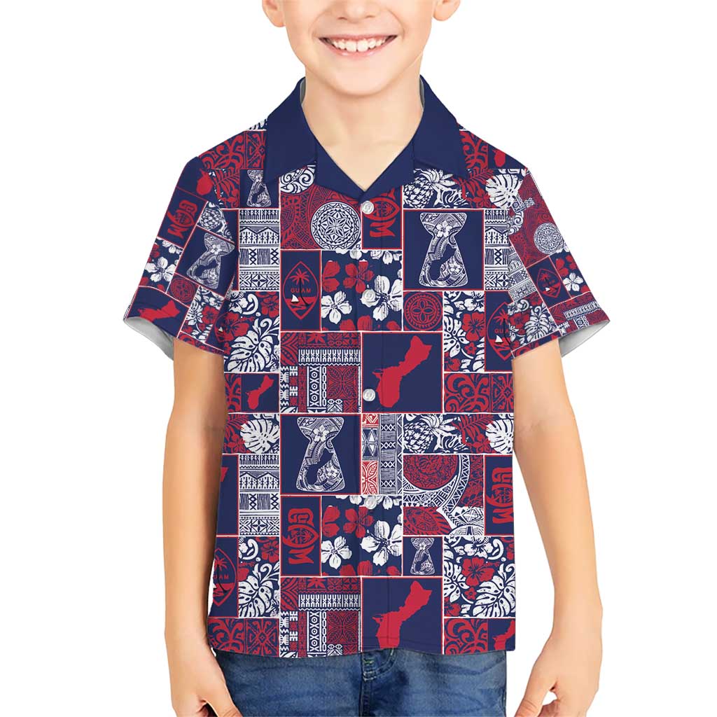 Guam Felis Pasgua Hawaiian Shirt Pacific Patchwork Xmas Vibes - Polynesian Pride