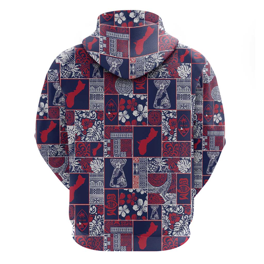 Guam Felis Pasgua Hoodie Pacific Patchwork Xmas Vibes - Polynesian Pride