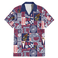 Manuia le Kerisimasi American Samoa Family Matching Mermaid Dress and Hawaiian Shirt Pacific Patchwork Xmas Vibes - Polynesian Pride