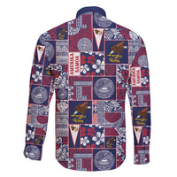 Manuia le Kerisimasi American Samoa Family Matching Puletasi and Hawaiian Shirt Pacific Patchwork Xmas Vibes - Polynesian Pride