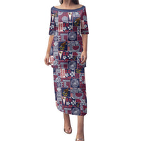 Manuia le Kerisimasi American Samoa Family Matching Puletasi and Hawaiian Shirt Pacific Patchwork Xmas Vibes - Polynesian Pride