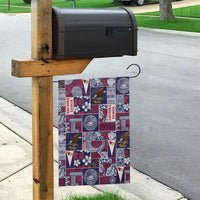 Manuia le Kerisimasi American Samoa Garden Flag Pacific Patchwork Xmas Vibes - Polynesian Pride