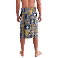 Ekamawir omo Nauru Lavalava Pacific Patchwork Xmas Vibes - Polynesian Pride