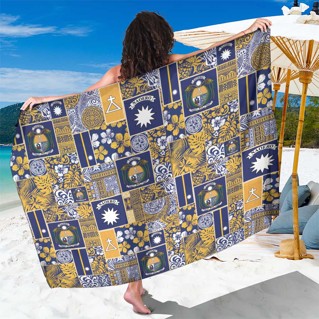 Ekamawir omo Nauru Sarong Pacific Patchwork Xmas Vibes - Polynesian Pride