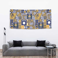 Ekamawir omo Nauru Tapestry Pacific Patchwork Xmas Vibes - Polynesian Pride