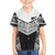 New Zealand Black Fern Custom Hawaiian Shirt Maori Tukutuku Black-white Motif