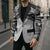 New Zealand Koru Fern Custom Blazer Simple Taniko Motif - Polynesian Pride