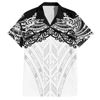 New Zealand Koru Fern Custom Family Matching Tank Maxi Dress and Hawaiian Shirt Simple Taniko Motif