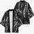 New Zealand Maori Taniko Kimono Black Kowhaiwhai Puhoro - Polynesian Pride