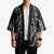 New Zealand Maori Taniko Kimono Black Kowhaiwhai Puhoro - Polynesian Pride