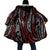 New Zealand Maori Taniko Cloak Red Kowhaiwhai Puhoro - Polynesian Pride