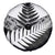 New Zealand Silver Fern Spare Tire Cover Maori Koru Mixed Taniko Pattern