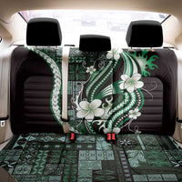 Samoa Siapo Tribal Pattern Back Car Seat Cover Forest Green Polynesian Plumeria Tapa Motif LT9 - Polynesian Pride