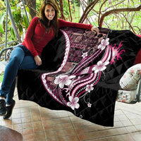 Samoa Siapo Tribal Pattern Quilt Violet Polynesian Plumeria Tapa Motif LT9 - Polynesian Pride